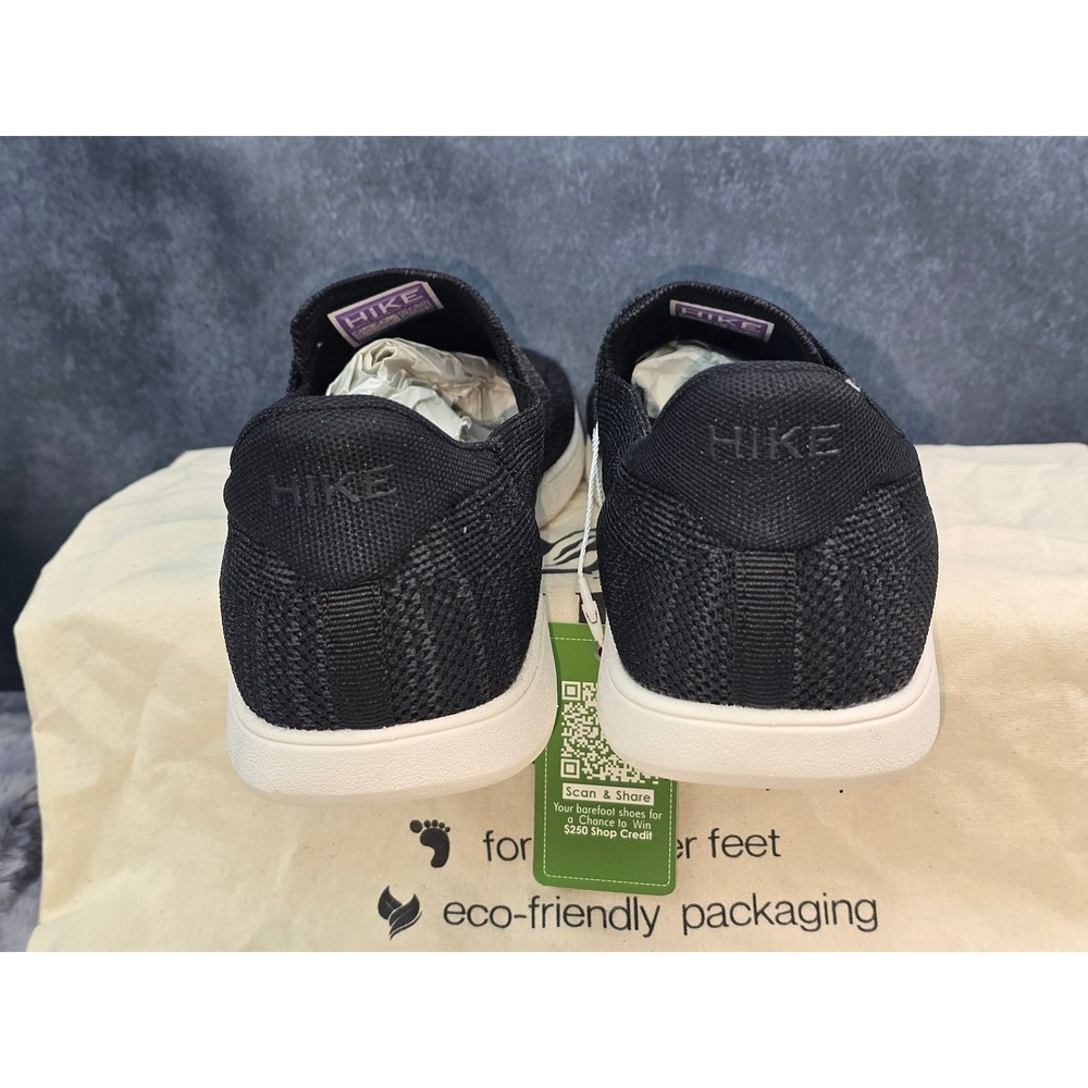 NWT Hike Footwear Valenza Loafer Black Barefoot Slip On Women EU 42 Size 10.5 - Picture 3 of 8